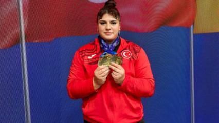 Milli sporcudan halterde 3 altın madalya! Avrupa Şampiyonu oldu