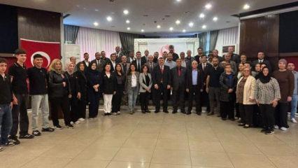 Nazilli'de emekli astsubaylar B&uuml;y&uuml;k Birlik Partisi saflarına katıldı