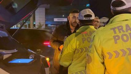 Polise, "Teşkilat mısınız" diyen şof&ouml;r&uuml;n yediği ceza g&uuml;ndem oldu!