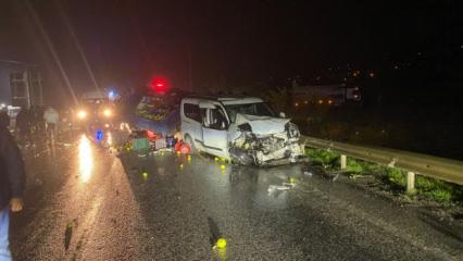 Sakarya'da feci kaza! AK Partili Adnan İzmir hayatını kaybetti