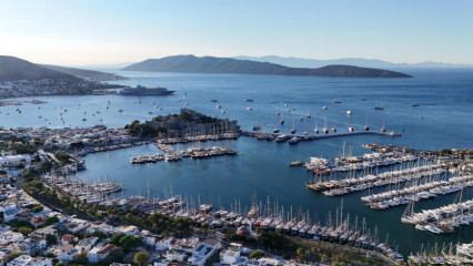 Ş&ouml;valyeler inşa etmişti: Muğla&rsquo;daki Bodrum Kalesi g&uuml;n&uuml;n her vakti hayran bırakıyor