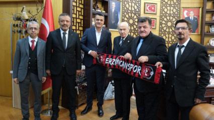 TFF 2. Lig ekibinden Devlet Bah&ccedil;eli'ye ziyaret