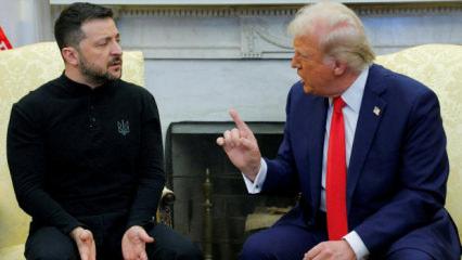 Trump'tan Zelenski'ye tepki: Putin ile &ccedil;alışmak daha kolay