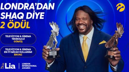 Turkcell&rsquo;in &ldquo;Shaq diye 5G&rdquo; reklam kampanyasına London International Awards&rsquo;tan &ccedil;ifte &ouml;d&uuml;l