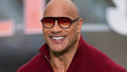 128 kilodan 106 kiloya d&uuml;şt&uuml;! 22 kilo veren Dwayne Johnson tanınmaz halde