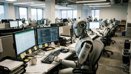 Ka&ccedil;ış yok yapay zeka yakalıyor! 13 milyar belge tarandı! Robotlar 200 bin yazı hazırladı