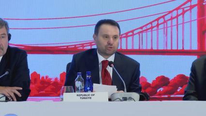 Bakan G&uuml;rlek&rsquo;ten OECD Zirvesi&rsquo;nde Gazze mesajı: Tarih bu vurdumduymazlığa şahitlik edecek