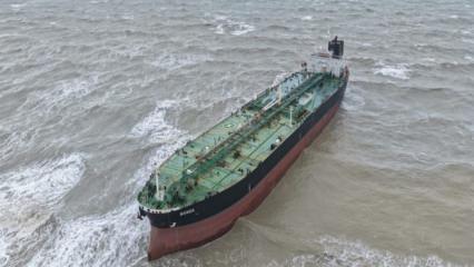 Bakanlık a&ccedil;ıkladı: Sarıyer'de s&uuml;r&uuml;klenen tanker kurtarıldı