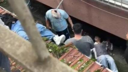 K&uuml;&ccedil;&uuml;k&ccedil;ekmece'de &ccedil;arşaf faciası! 2 gen&ccedil; kız, evden ka&ccedil;arken 3'&uuml;nc&uuml; kattan d&uuml;şt&uuml;