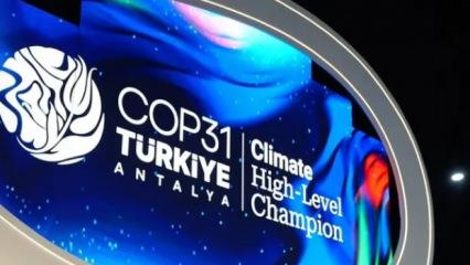 COP31 Başkanlığı Eylem G&uuml;ndemi lansmanı kapsamında elektrifikasyon hedefini a&ccedil;ıkladı