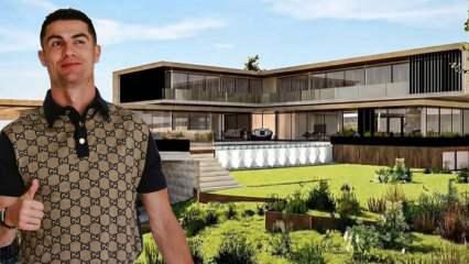 Cristiano Ronaldo kesenin ağzını a&ccedil;tı! Yeni villası i&ccedil;in dev b&uuml;t&ccedil;e ayırdı