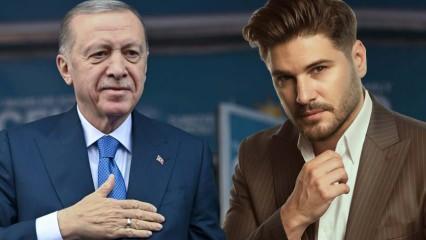 Tolgahan Sayışman&rsquo;dan Cumhurbaşkanı Erdoğan paylaşımı! &ldquo;İyi ki omuz omuzayız&rdquo;