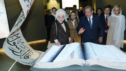 Emine Erdoğan, İmam Buhari T&uuml;rbesi'ni ziyaret etti