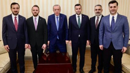 Cumhurbaşkanı Erdoğan, belediye başkan vekillerini kabul etti