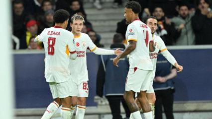 Galatasaray Lille'e tarihinde bir ilki yaşattı!