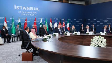 İstanbul'da 8 bakanlı kritik toplantı! Hakan Fidan "Zamanı geldi" diyerek duyurdu