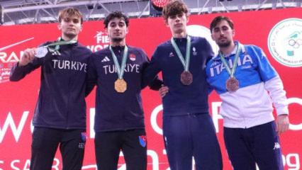 Milli sporcular finalde kapıştı! Altın da bizim, g&uuml;m&uuml;ş de