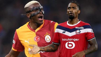 Lille savunmacısı, Osimhen'e meydan okudu