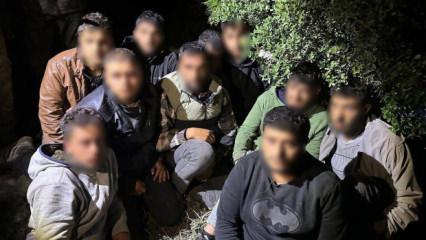 Hatay'da MİT ve Jandarma'dan İHA destekli g&ouml;&ccedil;men operasyonu: 11 kişi yakalandı