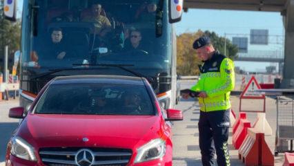 Polis ve jandarma uygulama noktalarını paylaştı: 10 ş&uuml;pheli g&ouml;zaltında