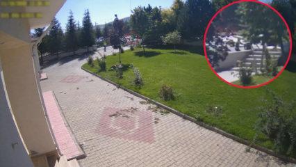 Polisin 'Heimlich' manevrası s&uuml;r&uuml;c&uuml;n&uuml;n hayatını kurtardı