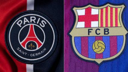 PSG - Barcelona ma&ccedil;ı hangi kanalda, saat ka&ccedil;ta? Zirve yarışında Paris randevusu