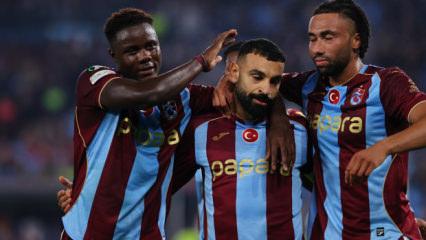 Salah yine imzasını attı! Trabzonspor'dan Avrupa'da g&uuml;&ccedil; g&ouml;sterisi