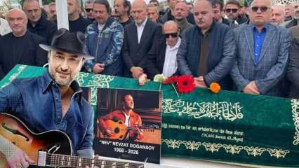 Şarkıcı Nev son yolculuğuna uğurlandı! G&ouml;zyaşları sel oldu