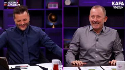 Sergen Yal&ccedil;ın'dan Candaş Tolga Işık'a ayrılık g&ouml;ndermesi! Kahkahalara boğuldular