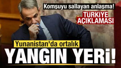 Tarihi anlaşma onaylandı! ﻿Komşuda ortalık yangın yeri! Son dakika T&uuml;rkiye a&ccedil;ıklaması