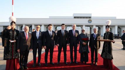 TBMM Başkanı Kurtulmuş, Kırgızistan&rsquo;da
