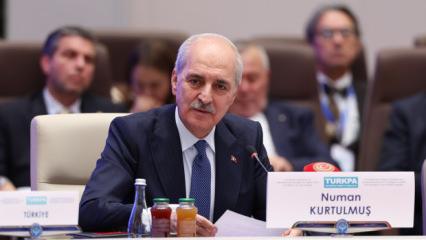 TBMM Başkanı Kurtulmuş'tan &ccedil;ağrı: &Ouml;zbekistan ve T&uuml;rkmenistan'ı T&Uuml;RKPA'da g&ouml;rmek istiyoruz