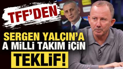 TFF'den Sergen Yal&ccedil;ın'a Milli Takım i&ccedil;in teklif!