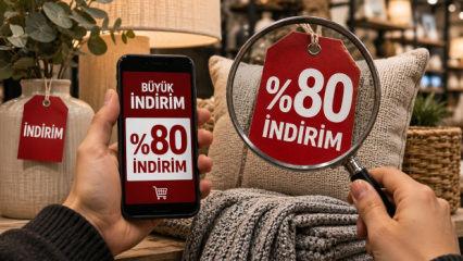 Alışverişte y&uuml;zde 80 indirim tuzağı! Zincir mağazaya ceza yağdı