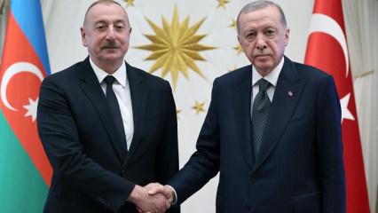 Aliyev'den Erdoğan'a 29 Ekim tebriği!