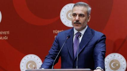 Bakan Fidan'dan &Uuml;rd&uuml;nl&uuml; mevkidaşıyla &ouml;nemli g&ouml;r&uuml;şme