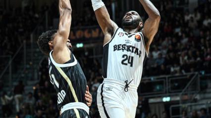 Beşiktaş, İtalya'da şov yaptı! Geriden gelip 103-101 kazandı 