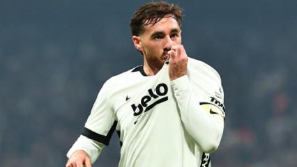 Beşiktaş'ta Orkun K&ouml;k&ccedil;&uuml; gelişmesi