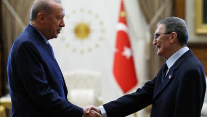 Cumhurbaşkanı Erdoğan, Prof. Dr. Aziz Sancar'ı kabul etti!
