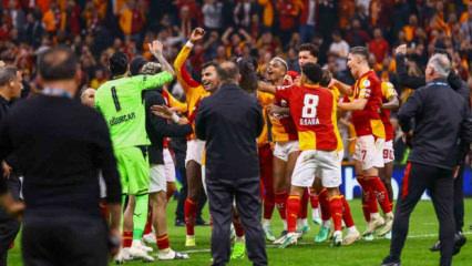 &Ouml;zbek'ten b&uuml;y&uuml;k jest! Derbi sonrası futbolcular havalara u&ccedil;tu