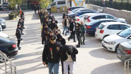 Eskişehir merkezli fuhuş operasyonunda 18 ş&uuml;pheli tutuklandı