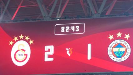 Fenerbah&ccedil;e derbisindeki g&ouml;nderme Galatasaray'a pahalıya patladı!