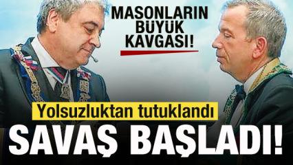 T&uuml;rkiye'de masonların kavgası b&uuml;y&uuml;yor! Yolsuzluktan tutuklandı, savaş başladı