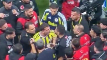 Mert Hakan Yandaş, polisle tartıştı