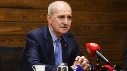 Numan Kurtulmuş'tan taziye mesajı