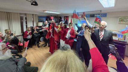 T&uuml;rkiye-Azerbaycan kardeşliği İstanbul'da Cumhuriyet coşkusuyla birleşti 