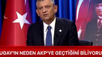 &Ouml;zel yine Cemil Tugay'ı hedef aldı: "Dokunulmazlıkla milletvekilliğine falan ka&ccedil;ırmazlar"