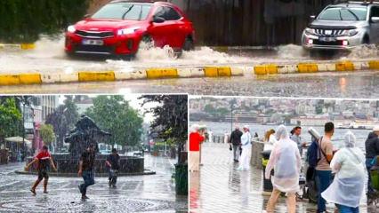 Saat verildi: İstanbul i&ccedil;in yoğun yağış uyarısı! Bir&ccedil;ok ilde de sel ve hortum riski