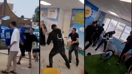 Siyonist İsrailliler sandık başında Arap se&ccedil;mene saldırdı