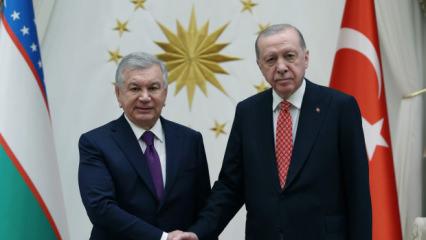Son dakika... T&uuml;rkiye ve &Ouml;zbekistan 5 anlaşmaya imza attı
